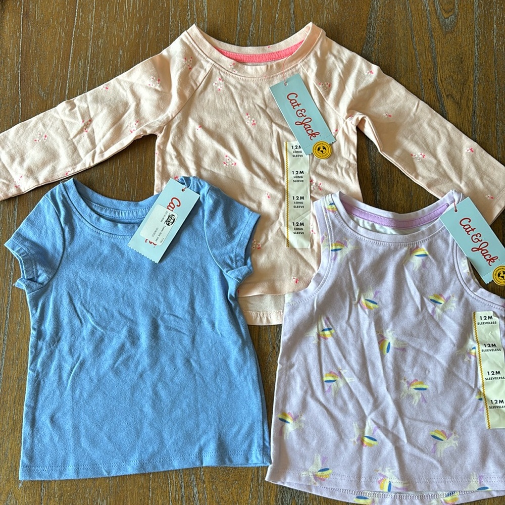 Cat and Jack bundle 6 pieces NWT